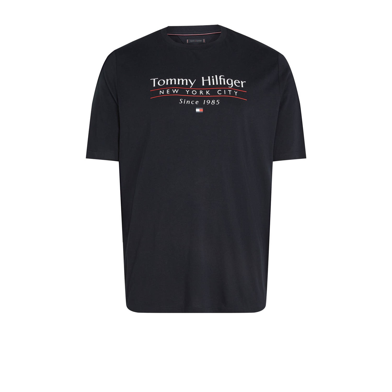Tommy Hilfiger Big & Tall T-shirt donkerblauw
