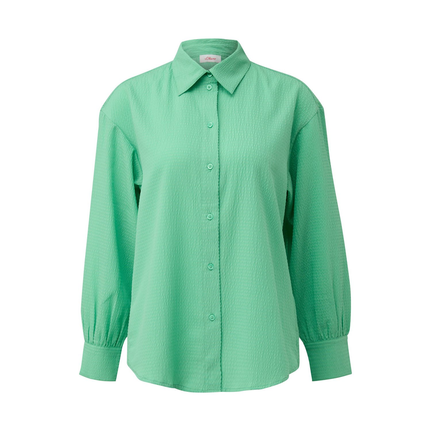 S.Oliver blouse lichtgroen