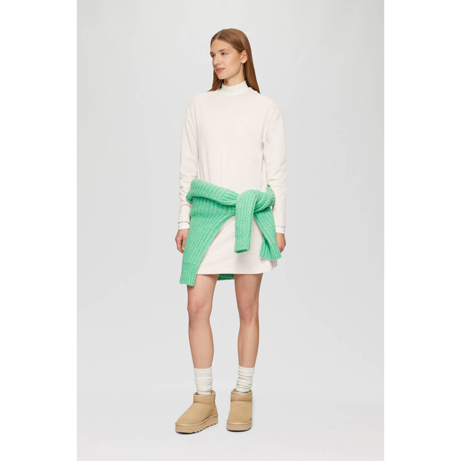 S.Oliver korte jurk beige