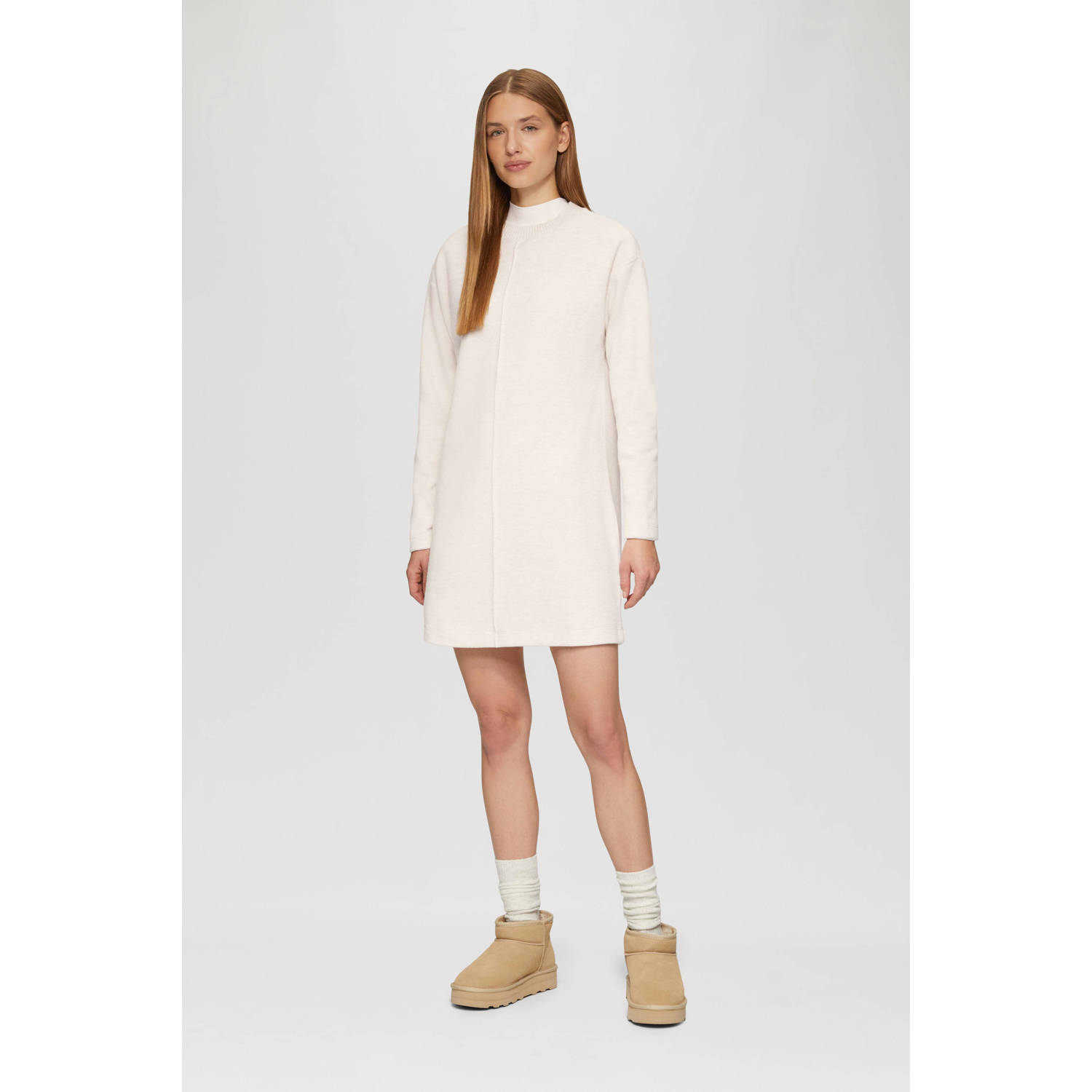 s.Oliver korte jurk beige