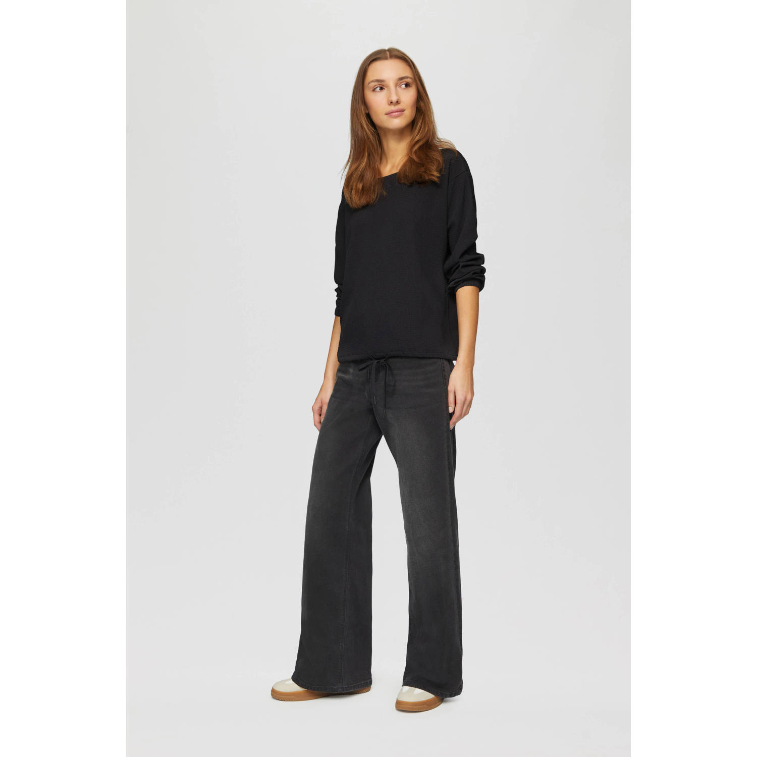 s.Oliver blousetop zwart