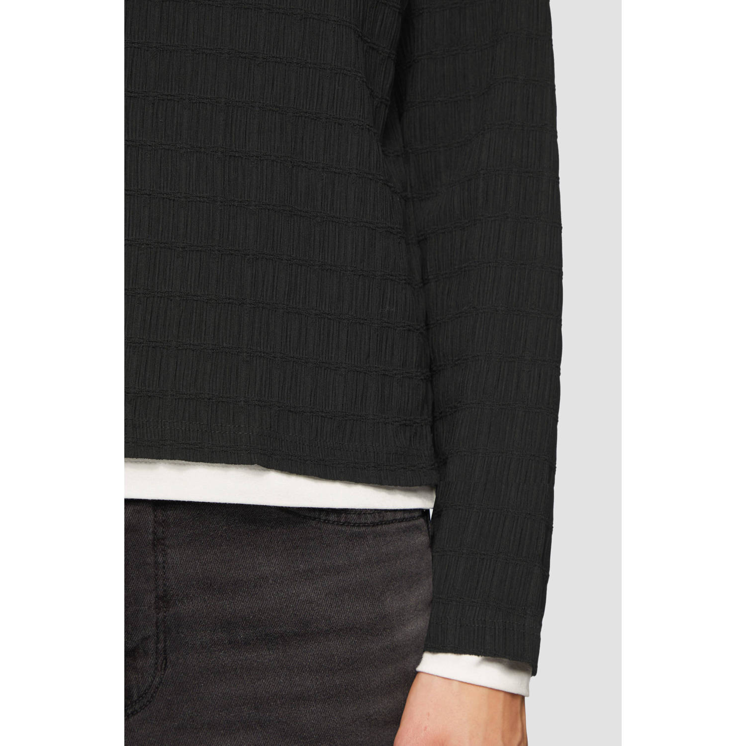 s.Oliver top zwart