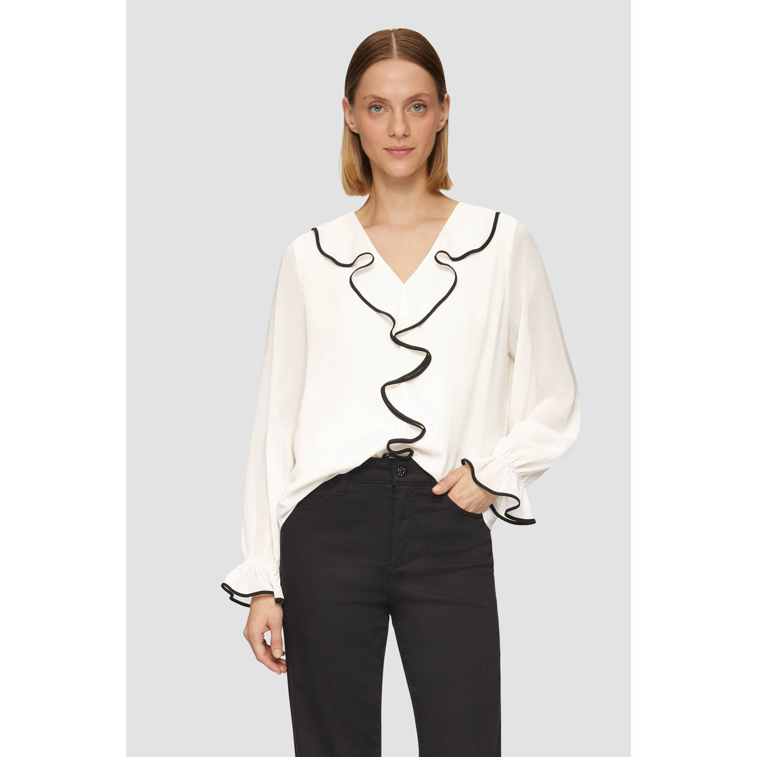 s.Oliver BLACK LABEL blouse wit