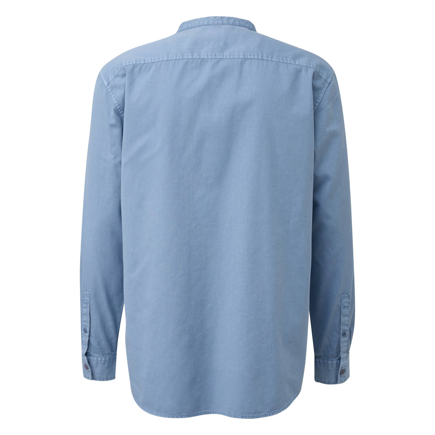 Q S by s.Oliver casual overhemd lichtblauw