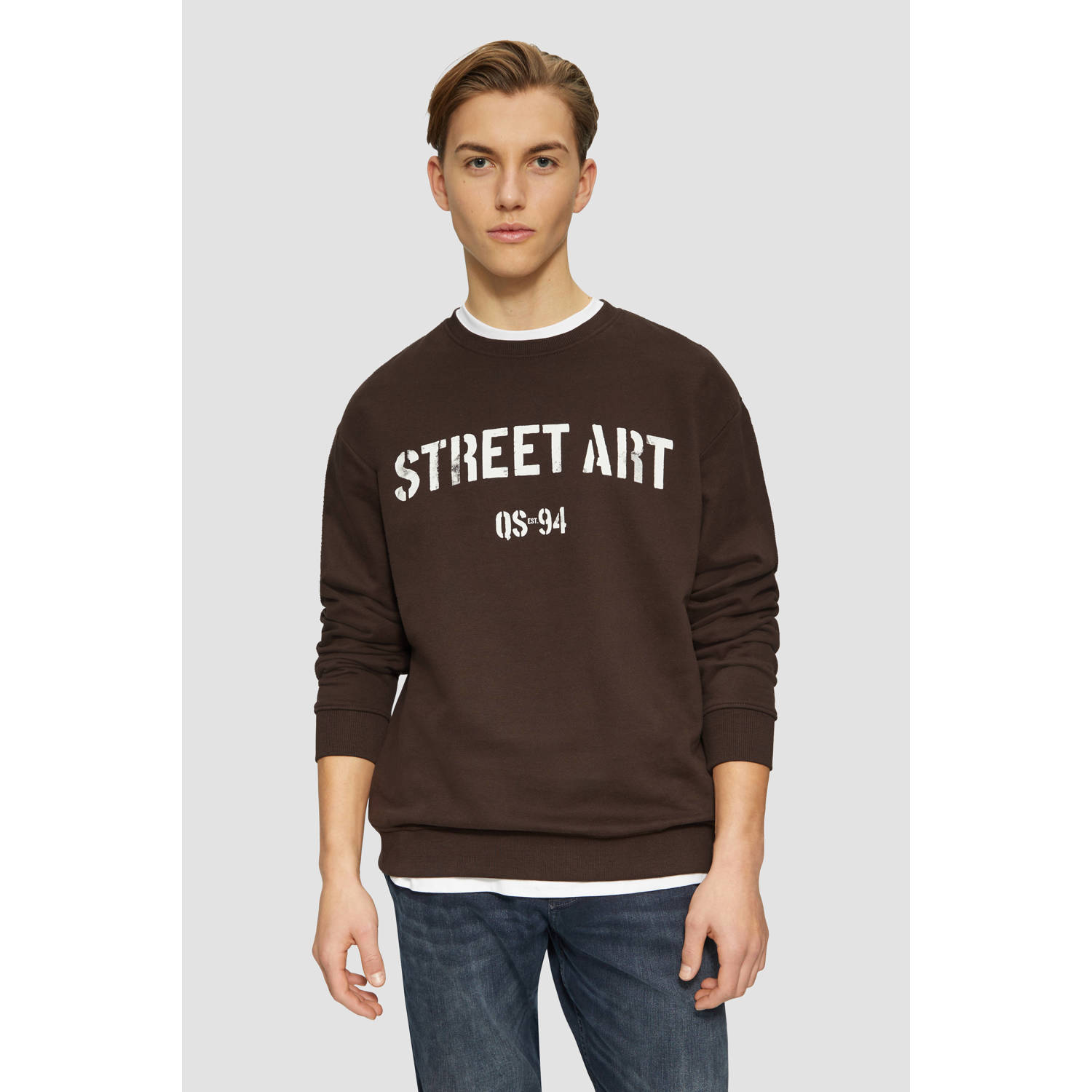Q S by s.Oliver sweater bruin