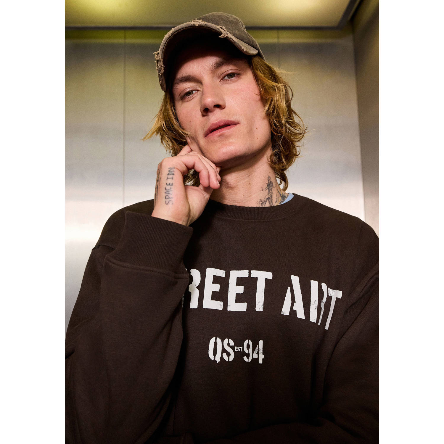Q S by s.Oliver sweater bruin