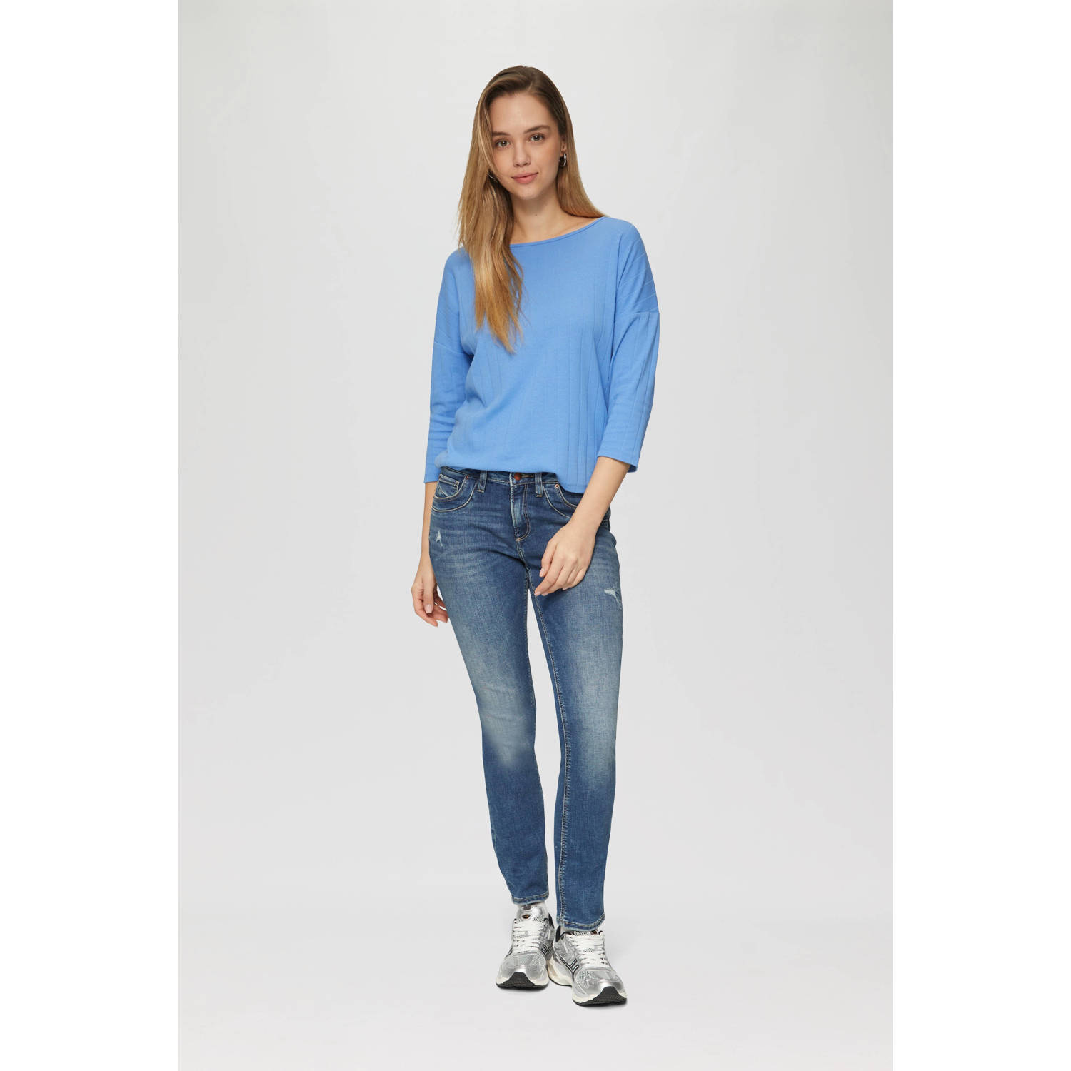 Q S by s.Oliver top blauw