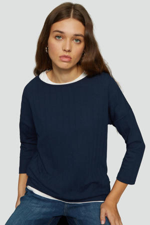 top donkerblauw