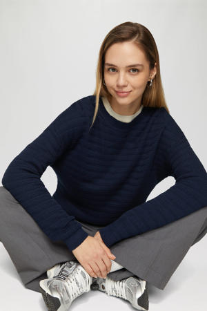 trui donkerblauw 