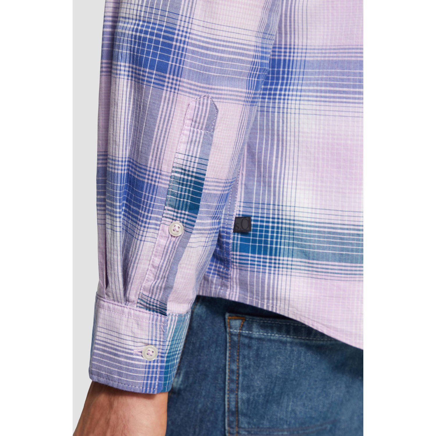 s.Oliver casual overhemd lila