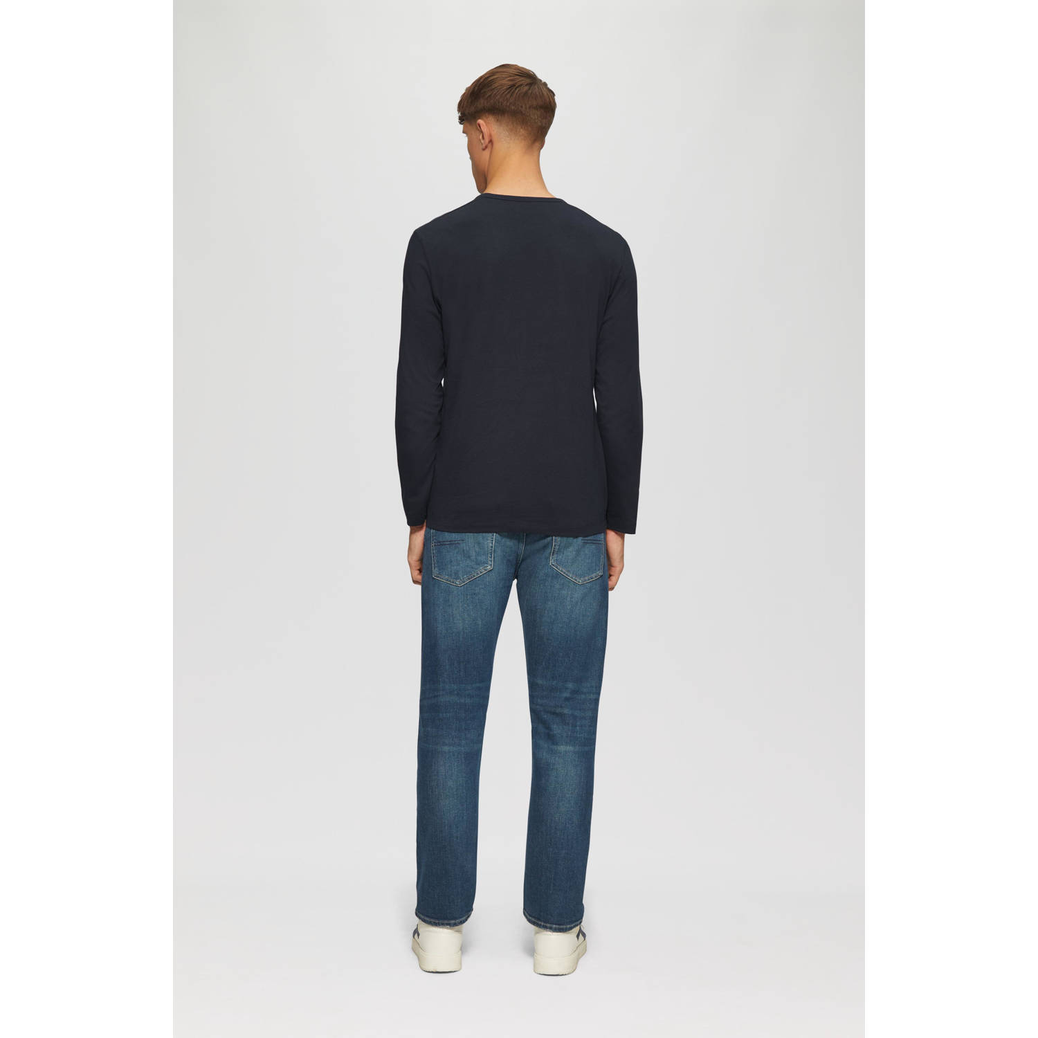 s.Oliver longsleeve donkerblauw