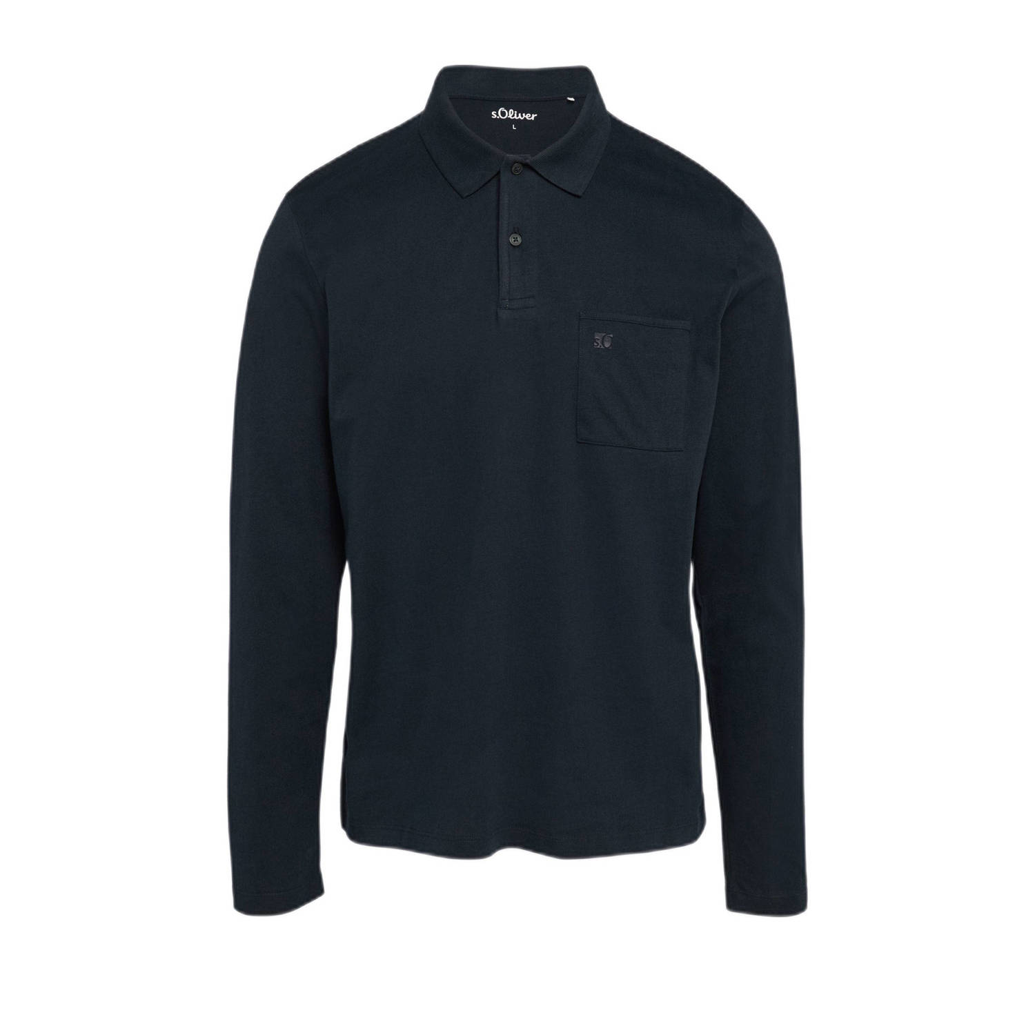 S.Oliver polo donkerblauw