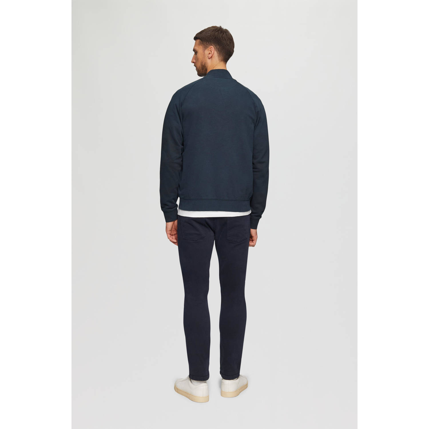 s.Oliver sweatvest donkerblauw