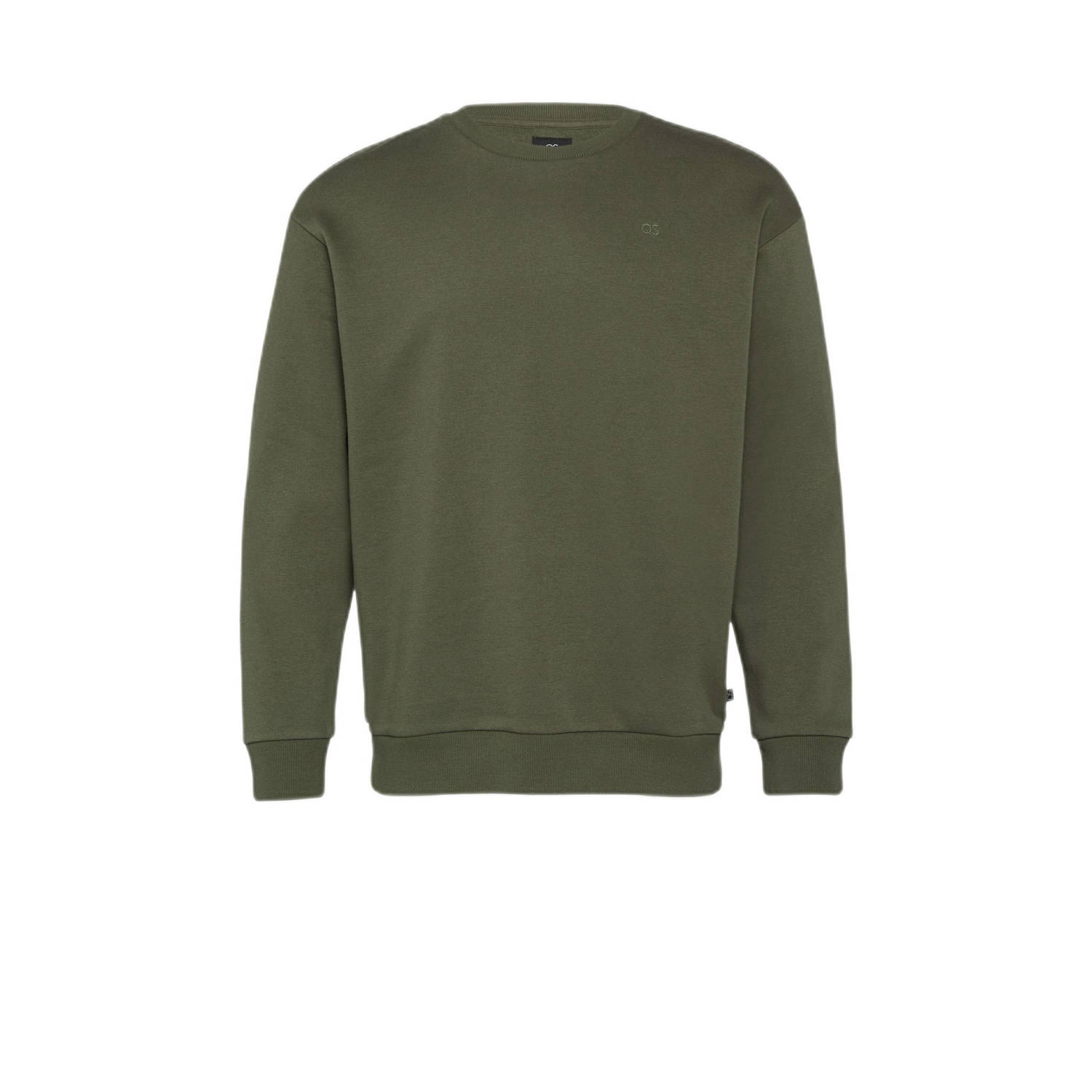 Q S by s.Oliver sweater olijfgroen