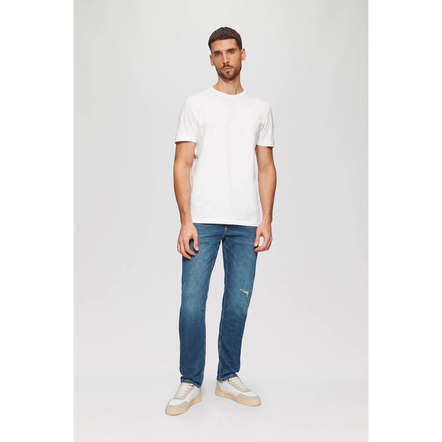 s.Oliver regular fit jeans medium blue denim