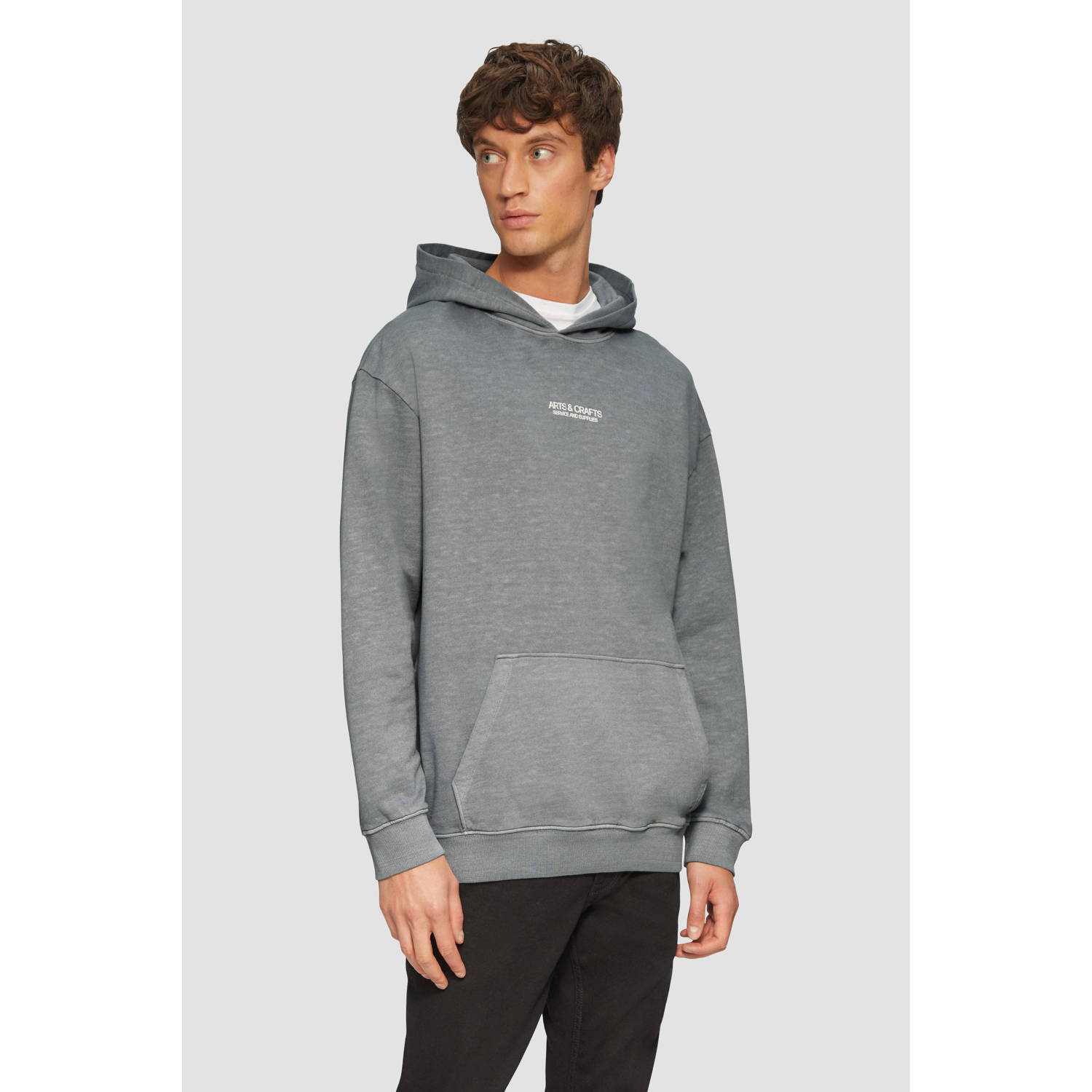 S.Oliver hoodie lichtgrijs