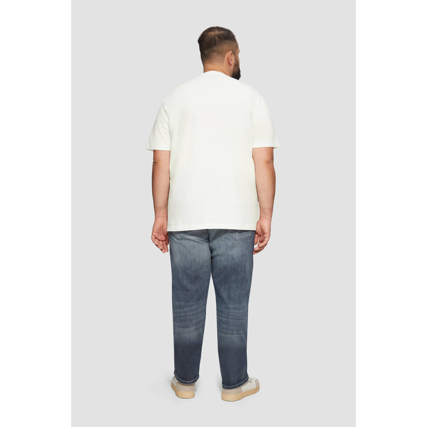 s.Oliver Big Size T-shirt wit