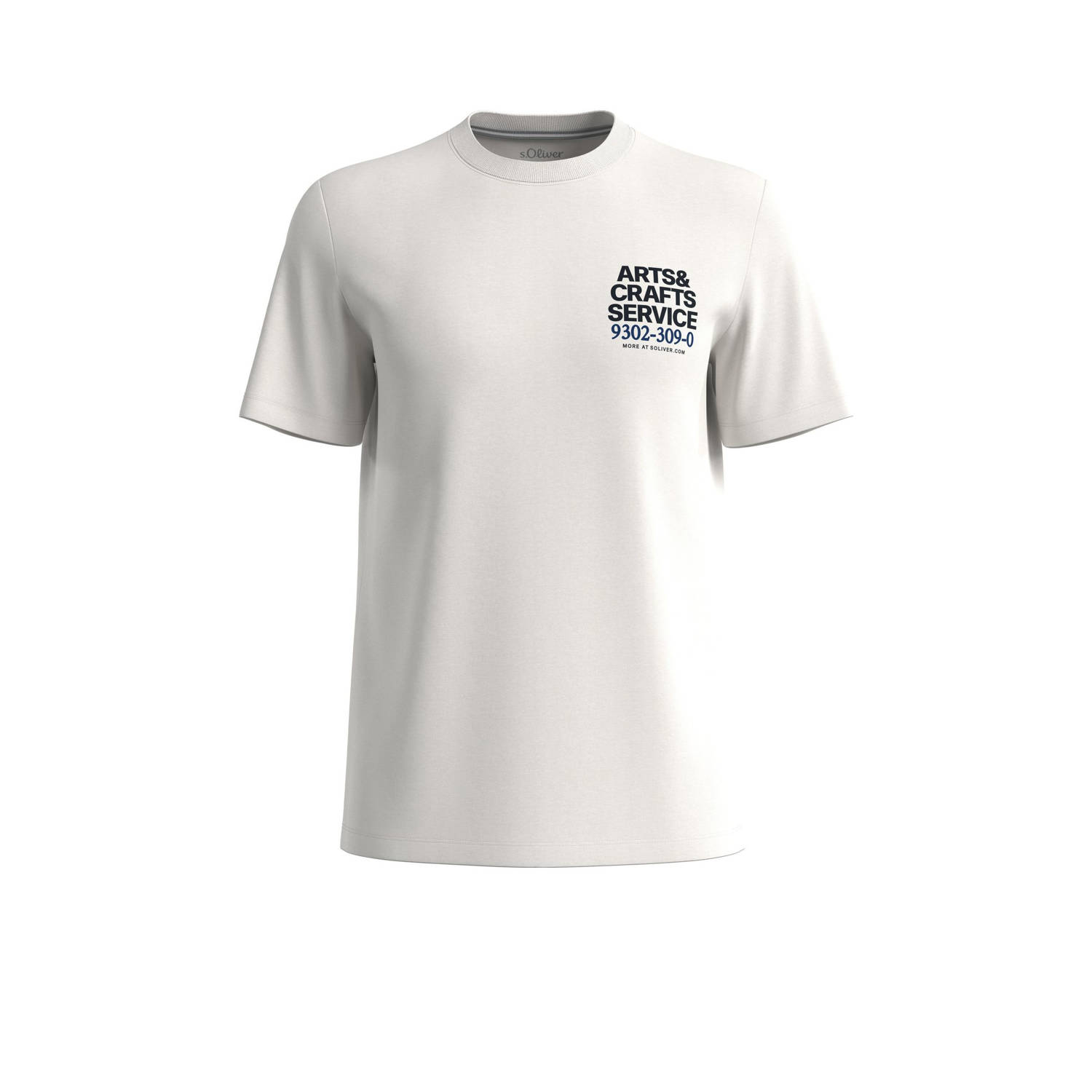 S.Oliver Big Size T-shirt wit