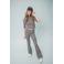 LOOXS 10sixteen top met col blauw fijn gebreid
