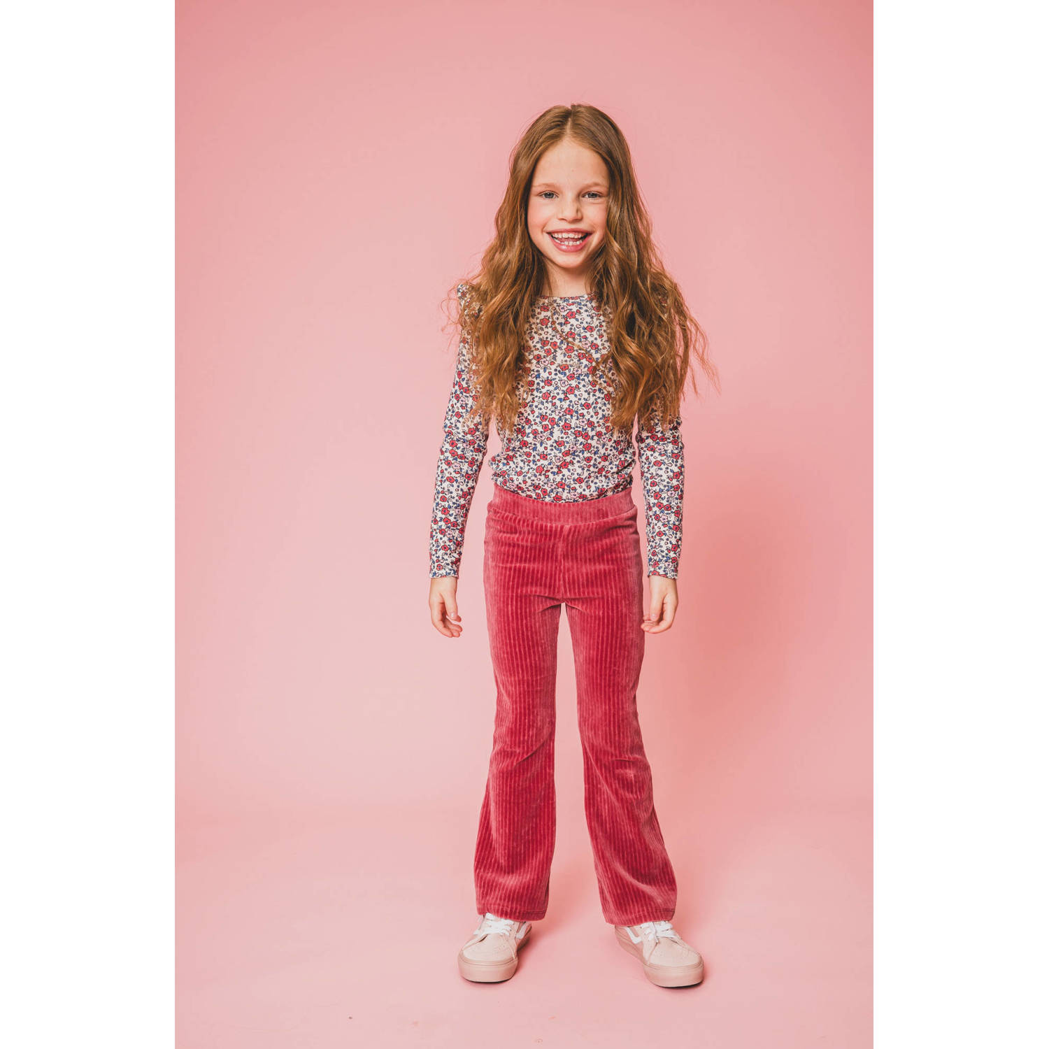 LOOXS little flared legging roze