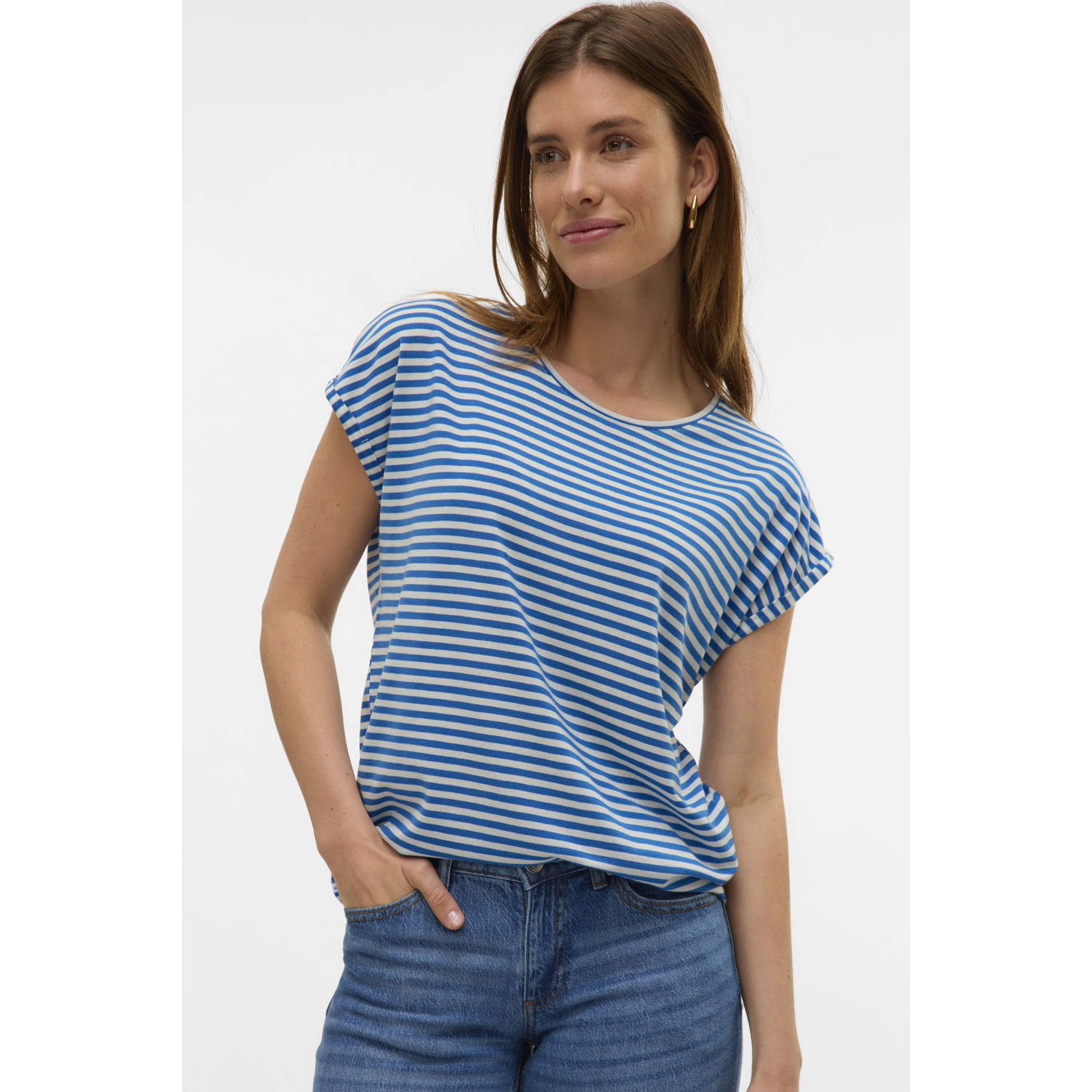 VERO MODA T-shirt blauw