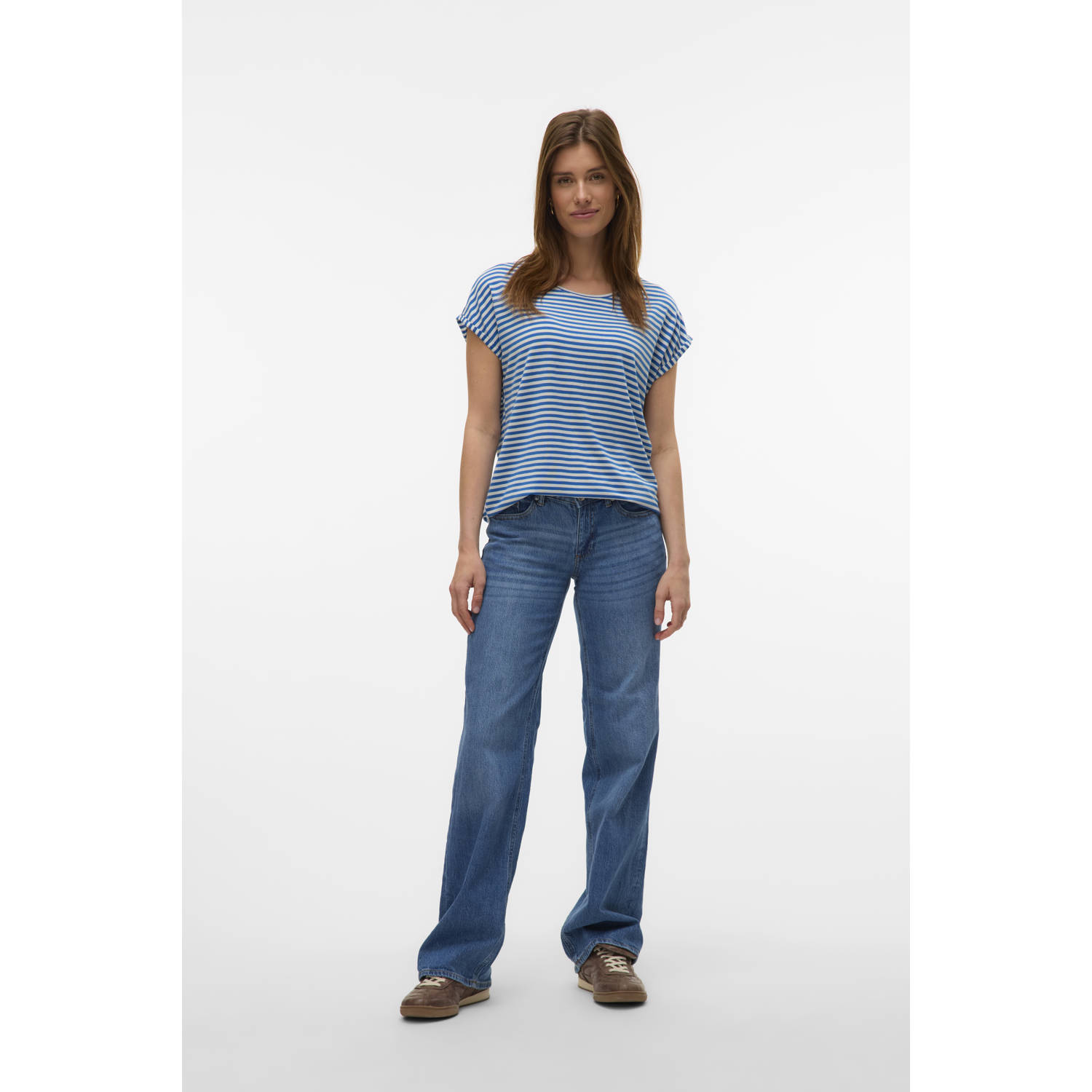 VERO MODA T-shirt blauw