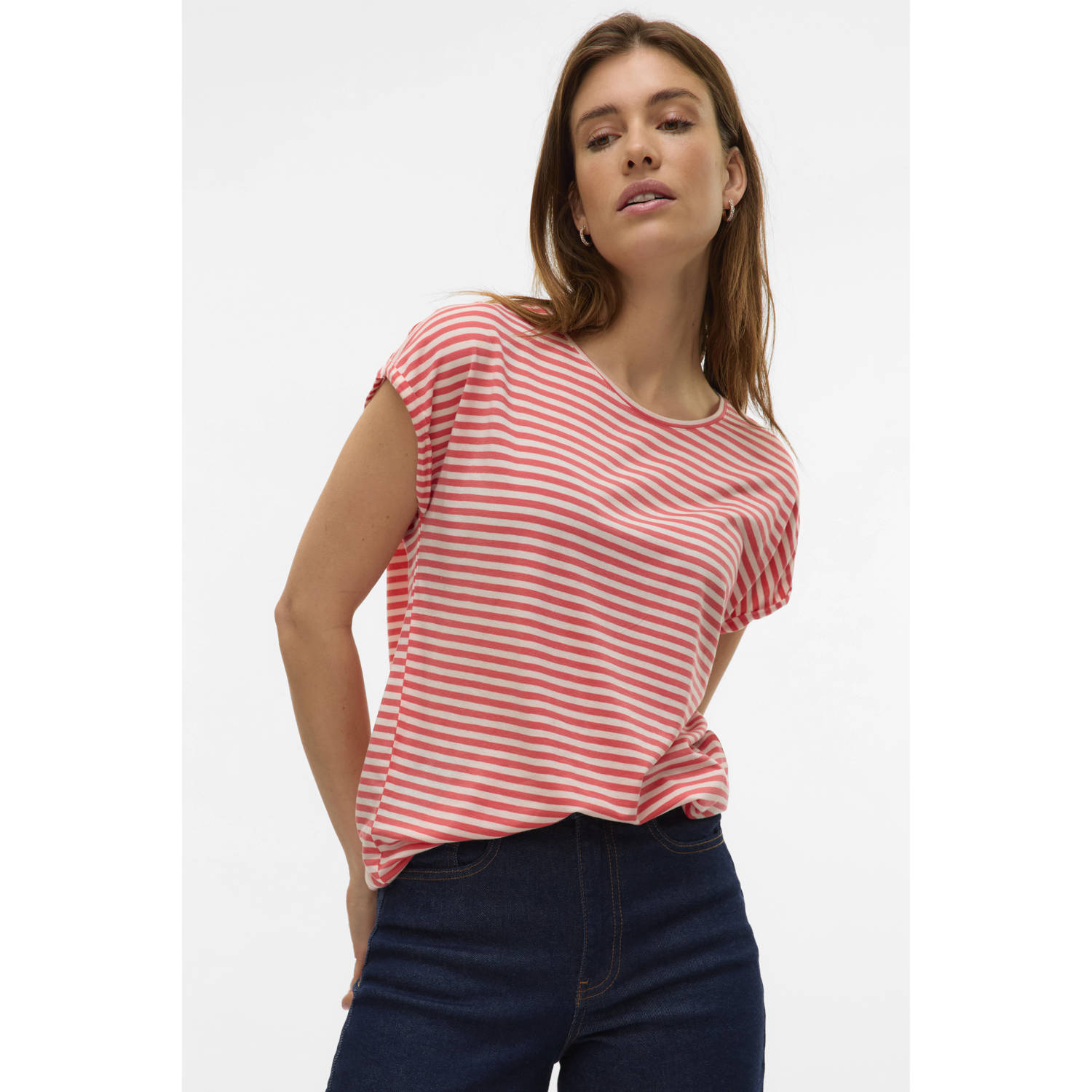 VERO MODA T-shirt roze