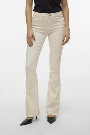 flared jeans ecru