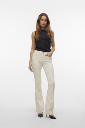 flared jeans ecru