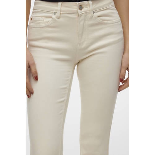 VERO MODA flared jeans ecru afbeelding