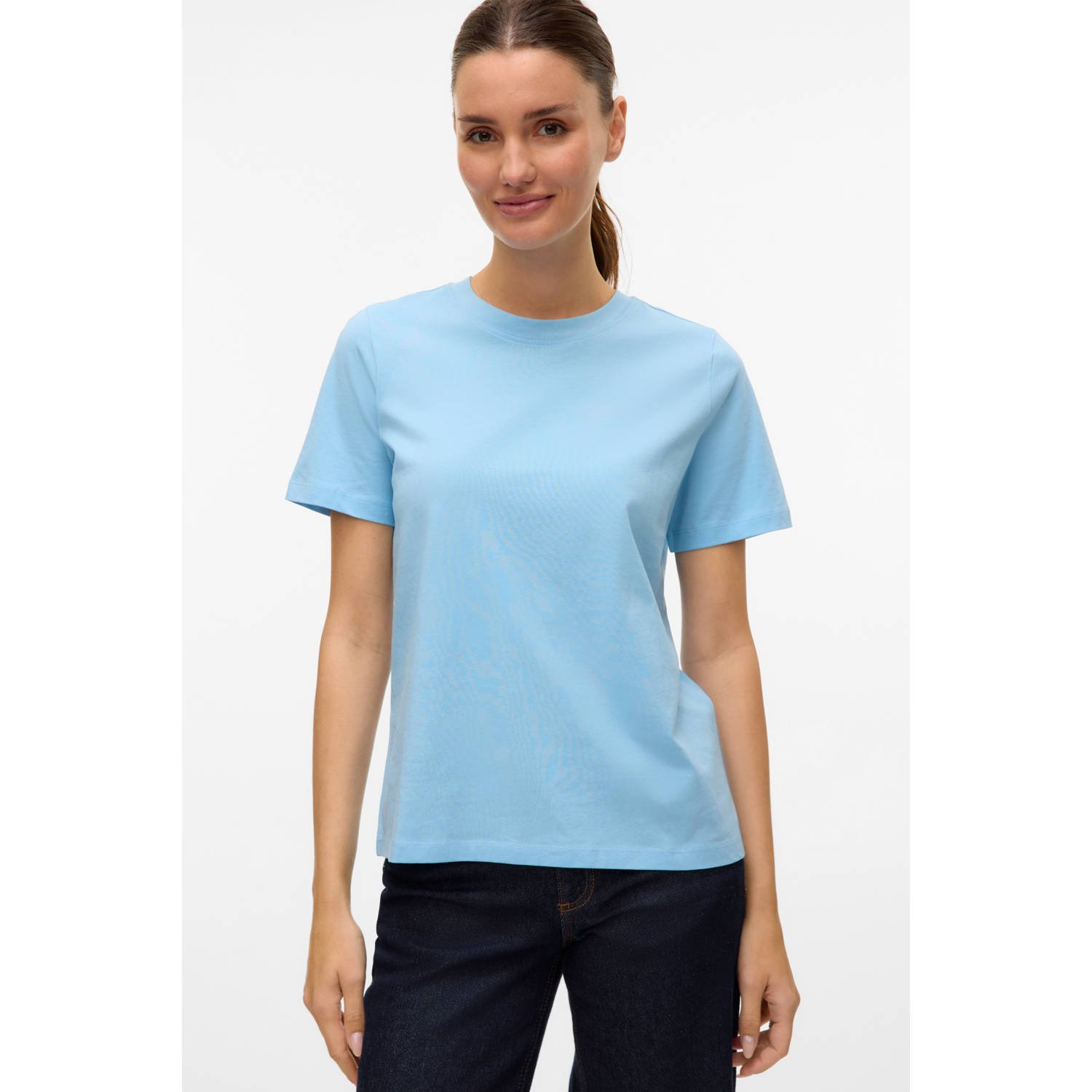 Vero Moda Shirt met korte mouwen VMPAULINA SS T-SHIRT GA JRS NOOS