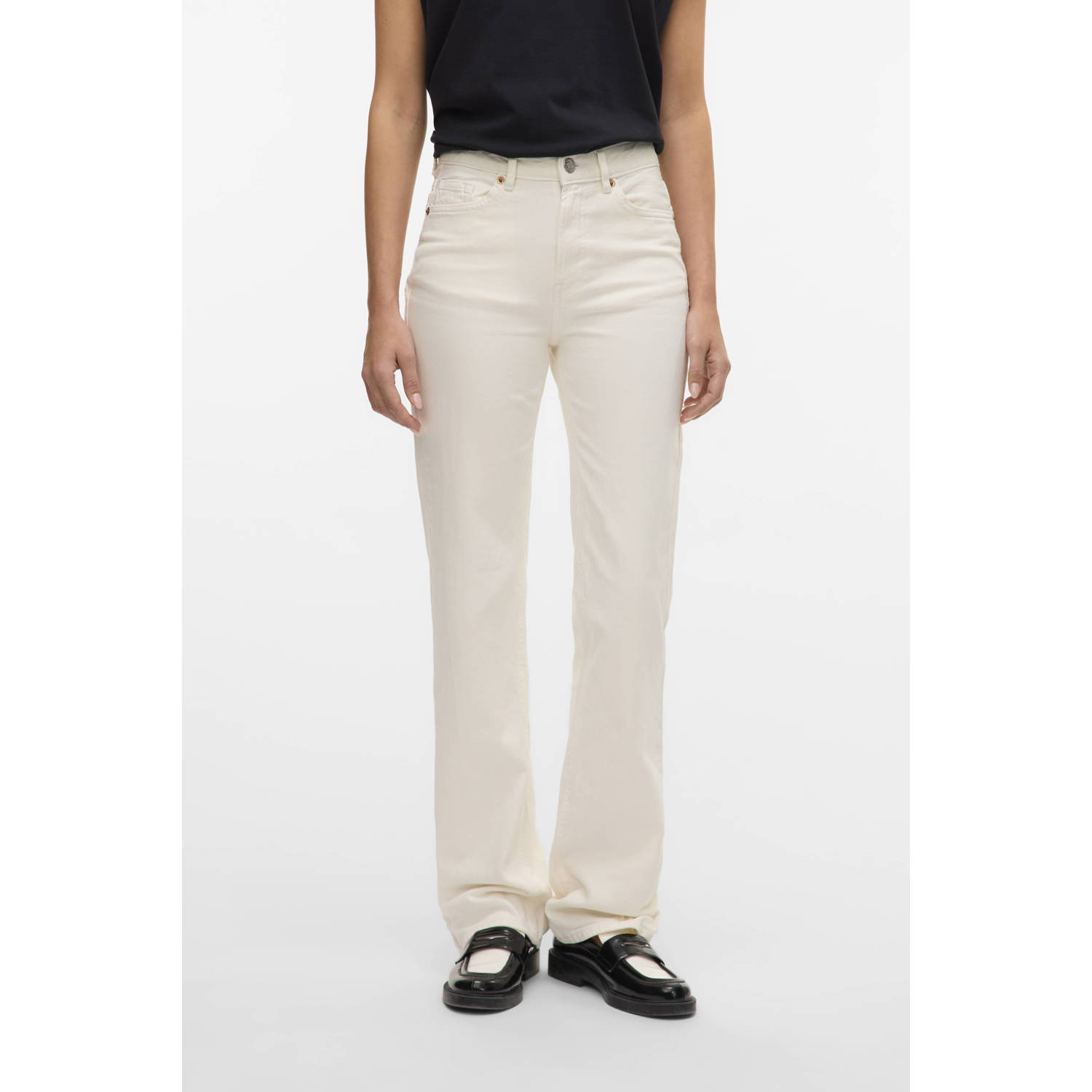 VERO MODA high waist wit