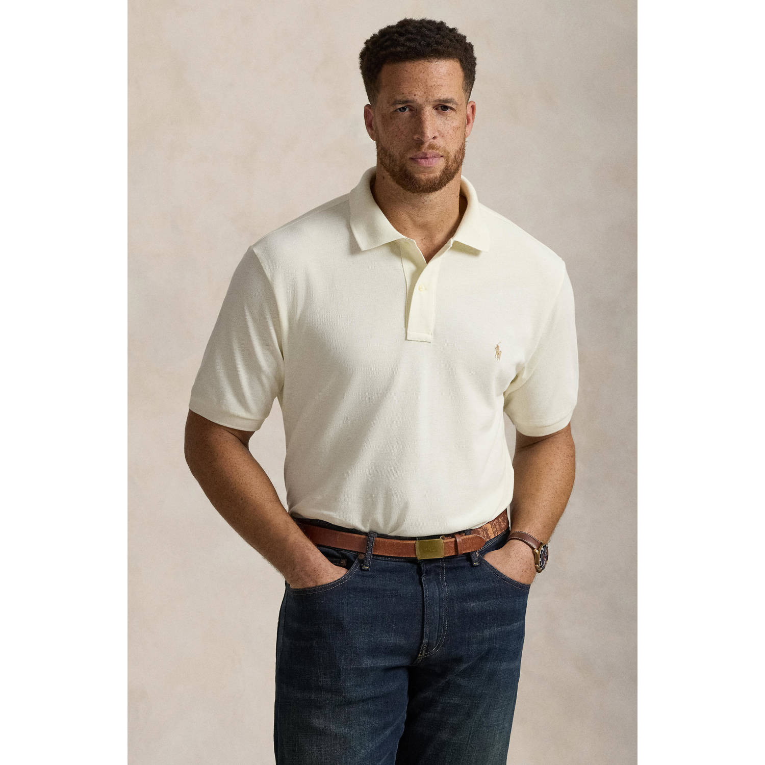 POLO Ralph Lauren Big & Tall regular polo ecru