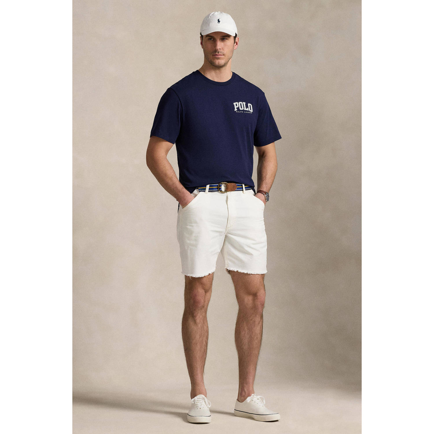 POLO Ralph Lauren Big & Tall T-shirt donkerblauw