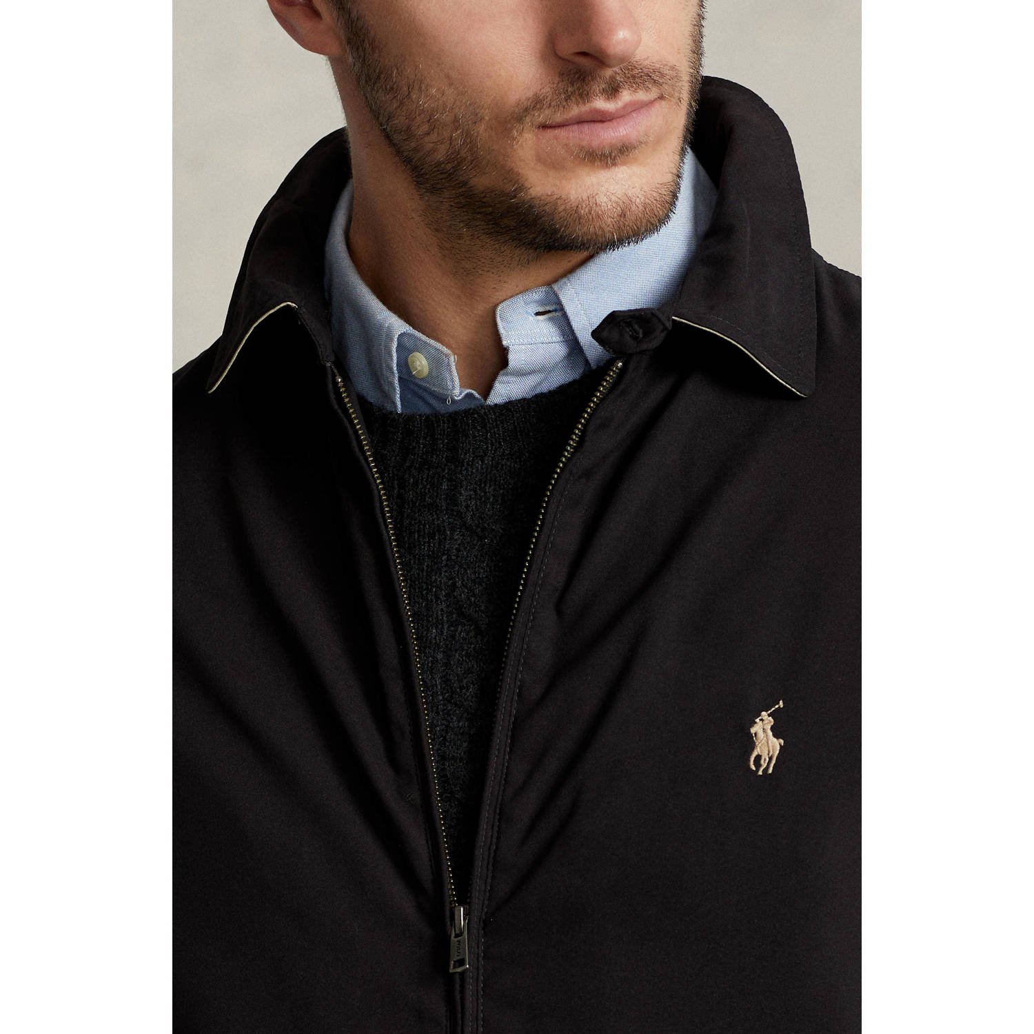 POLO Ralph Lauren Big & Tall tussenjas zwart