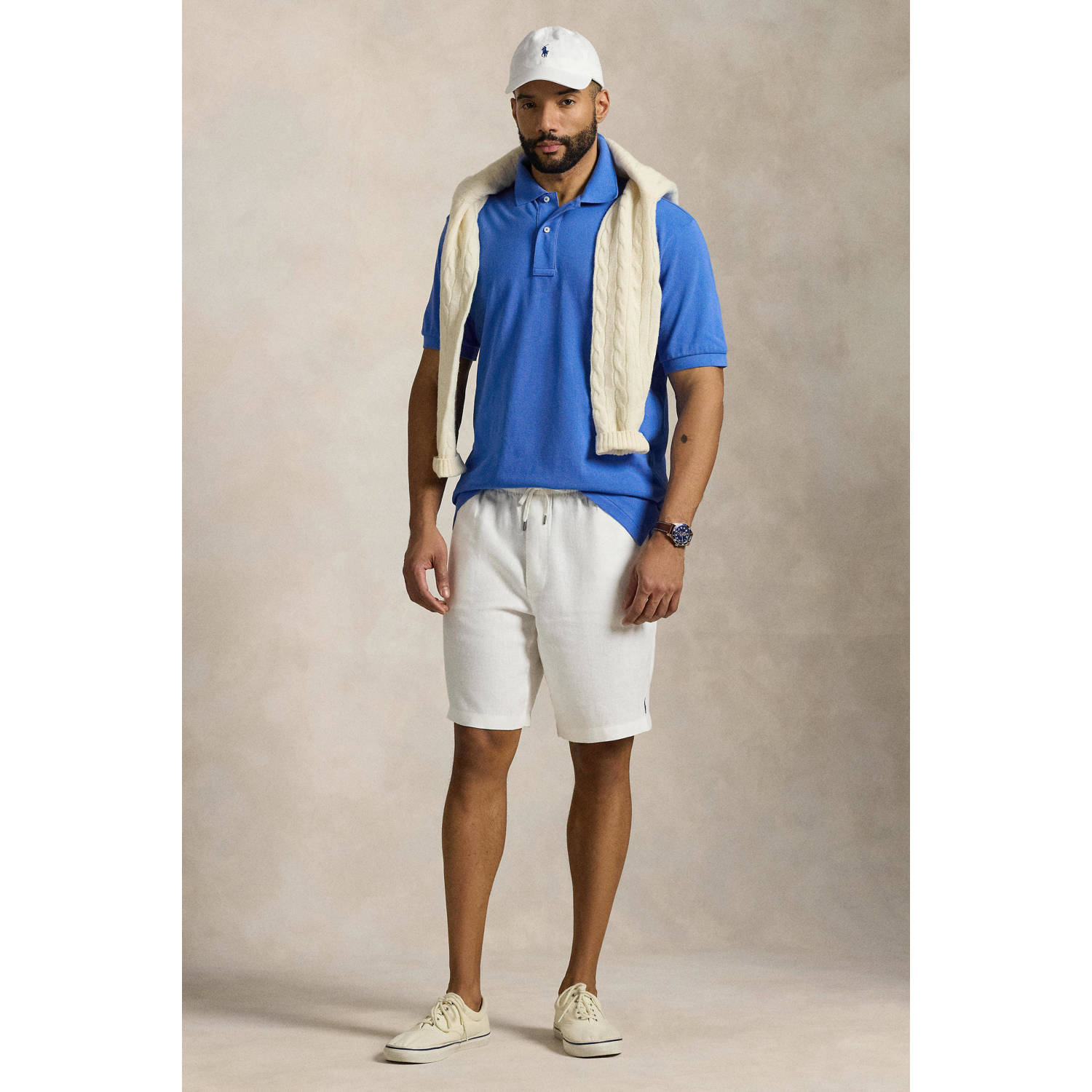 POLO Ralph Lauren Big & Tall regular polo blauw