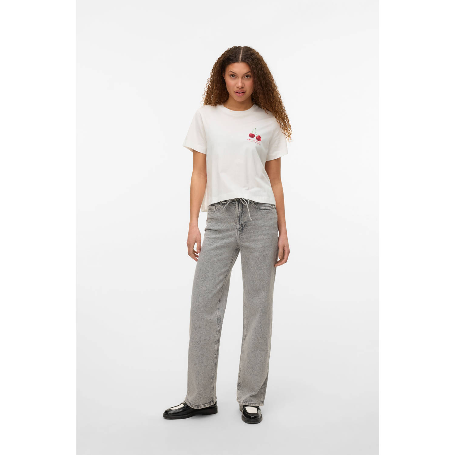 VERO MODA T-shirt ecru