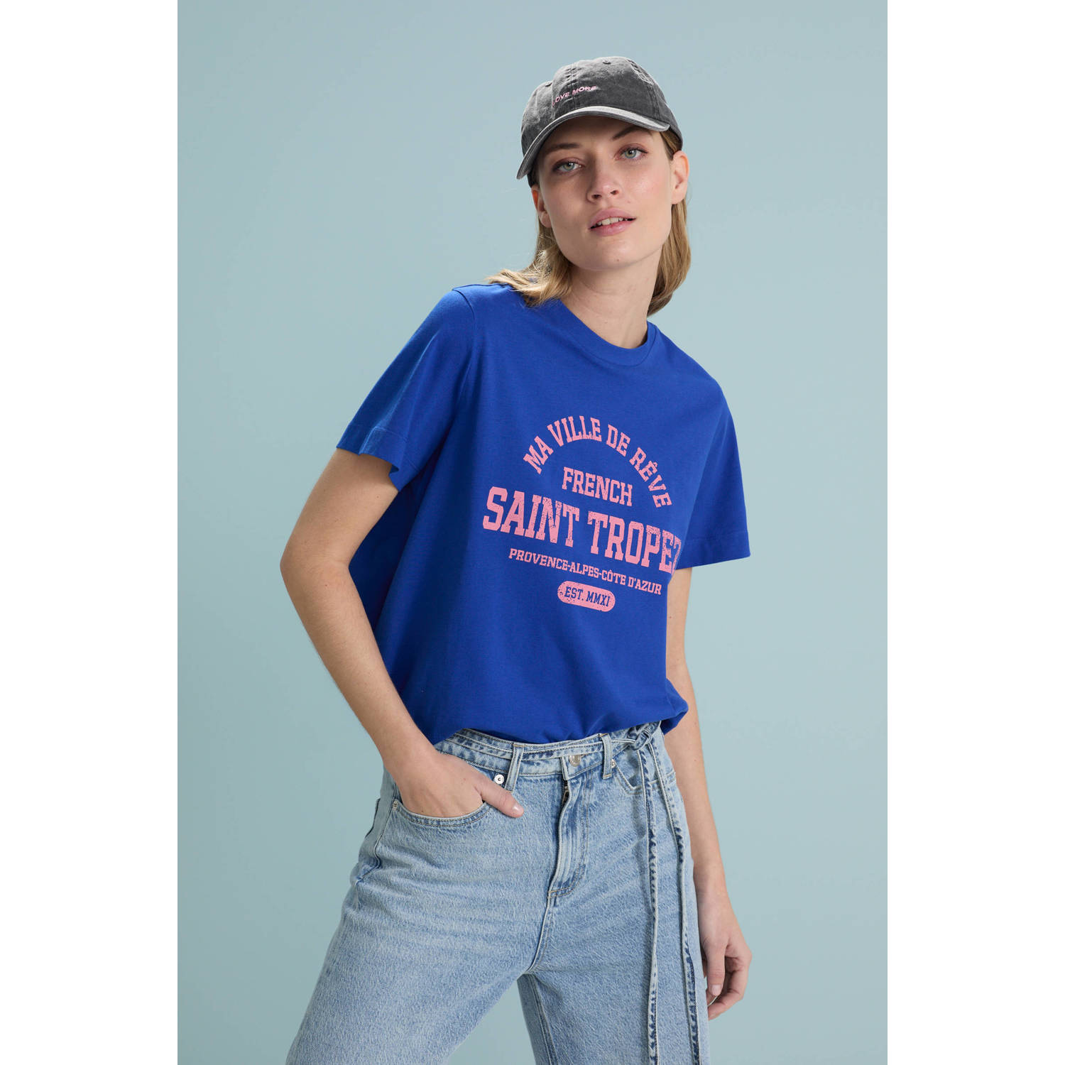 VERO MODA T-shirt blauw