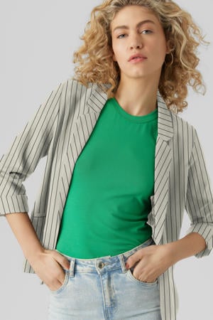regular blazer lichtgrijs