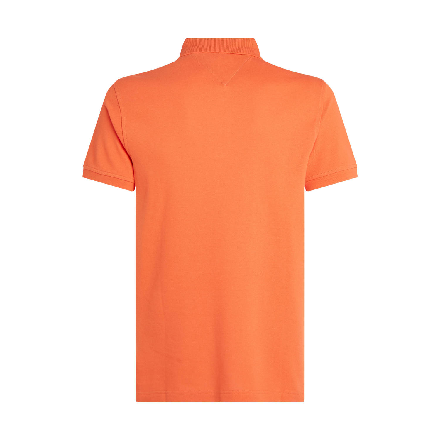 Tommy Hilfiger slim fit polo 1985 oranje