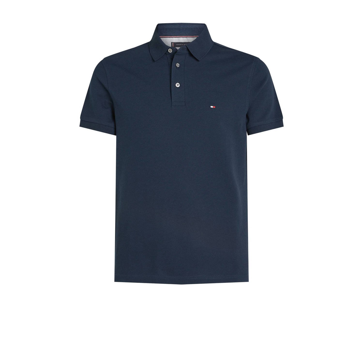 Tommy Hilfiger slim fit polo 1985 donkerblauw