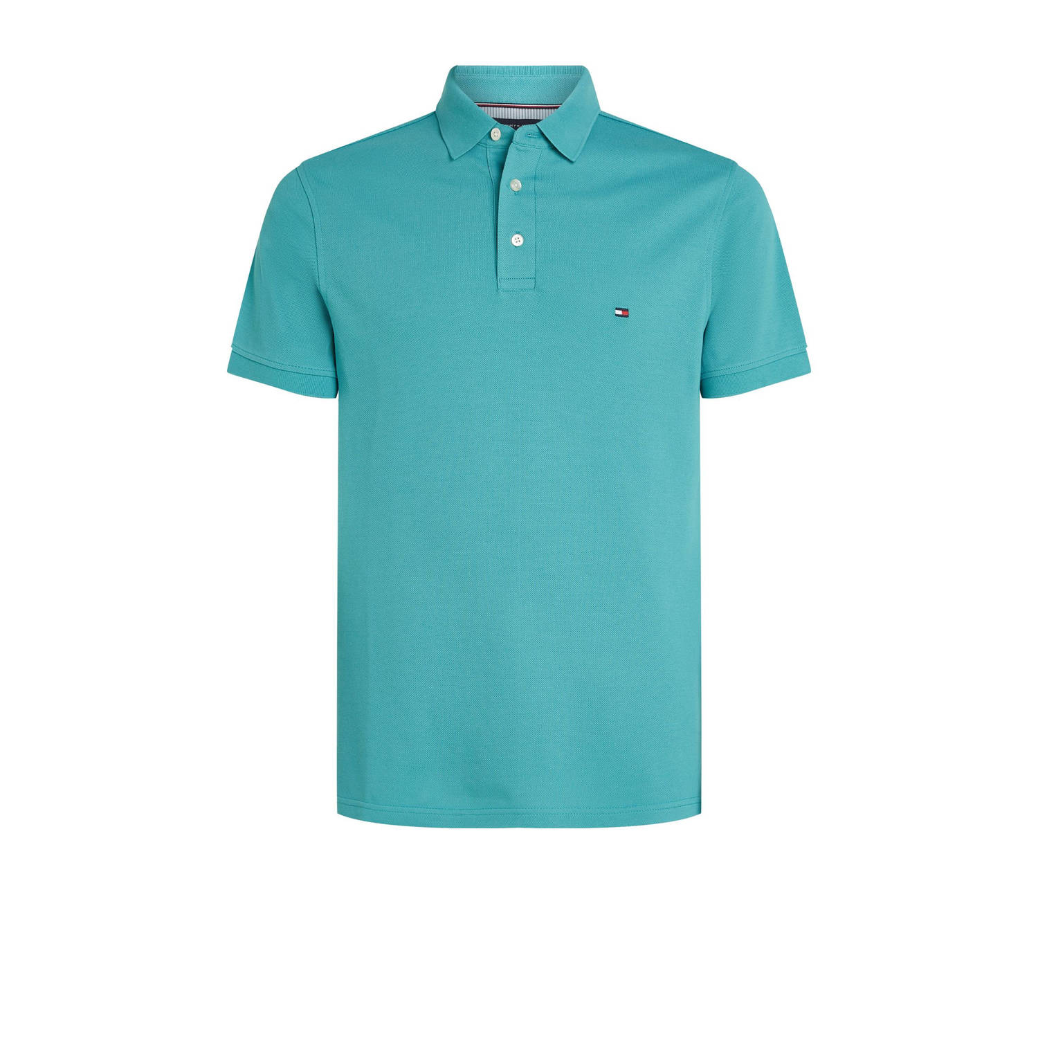Tommy Hilfiger slim fit polo 1985 blauw