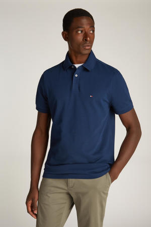 regular fit polo 1985 donkerblauw