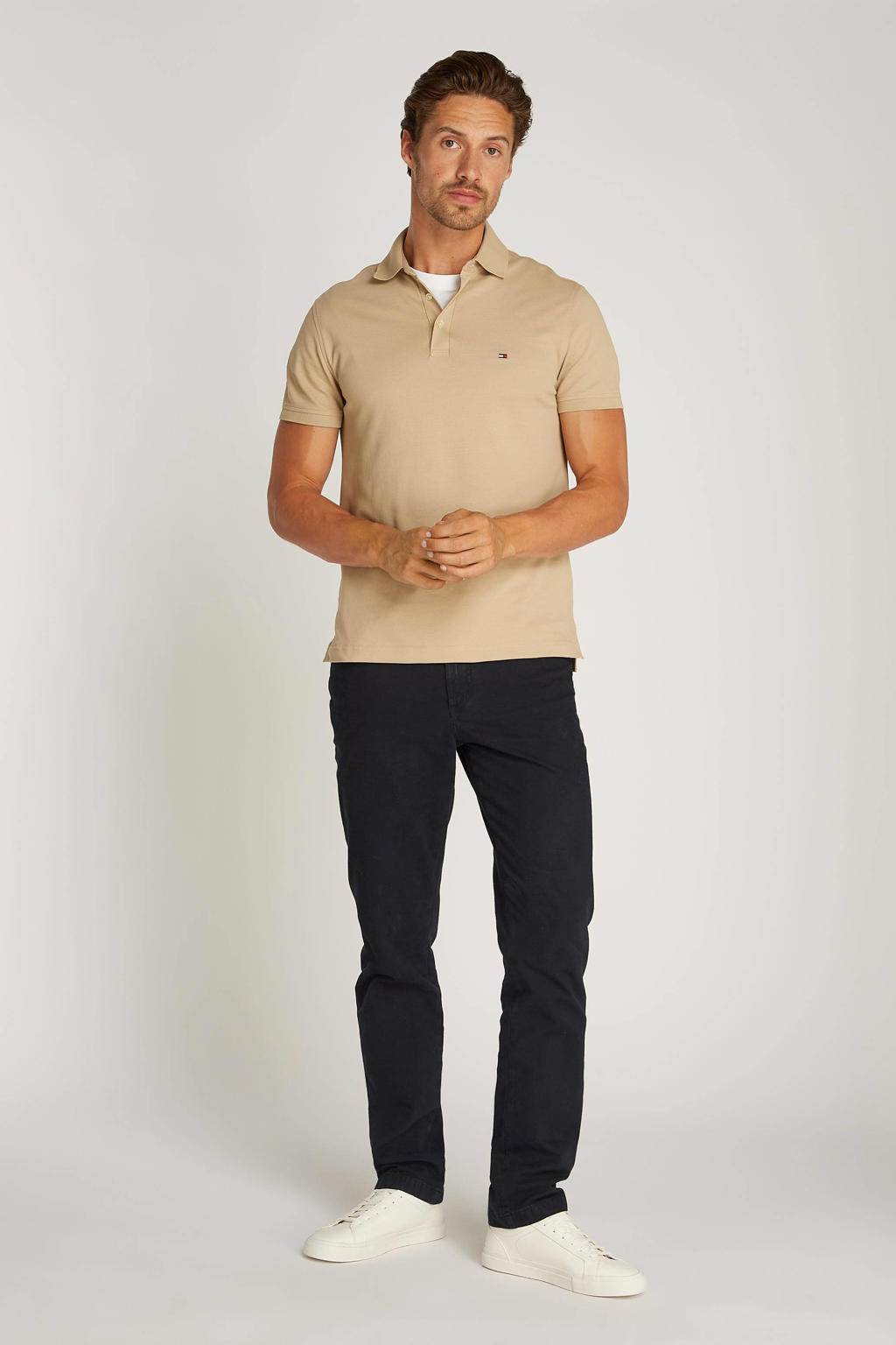 Tommy Hilfiger slim fit polo 1985 beige