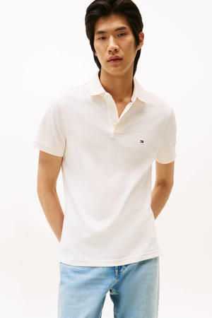 slim fit polo 1985 ecru
