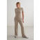 Aim'n rib sportshirt Ease beige