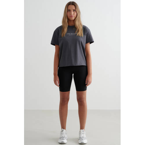 Aim'n T-shirt Serif donkergrijs afbeelding