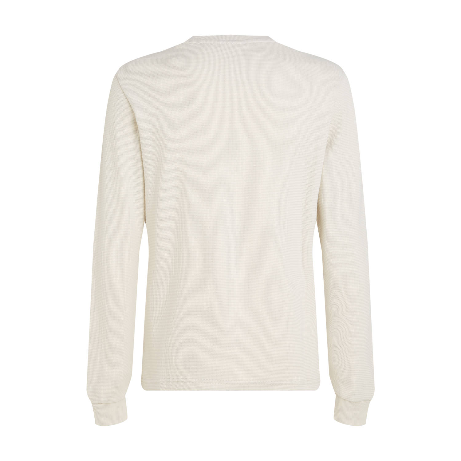 CALVIN KLEIN JEANS longsleeve ecru ingebreid patroon ecru