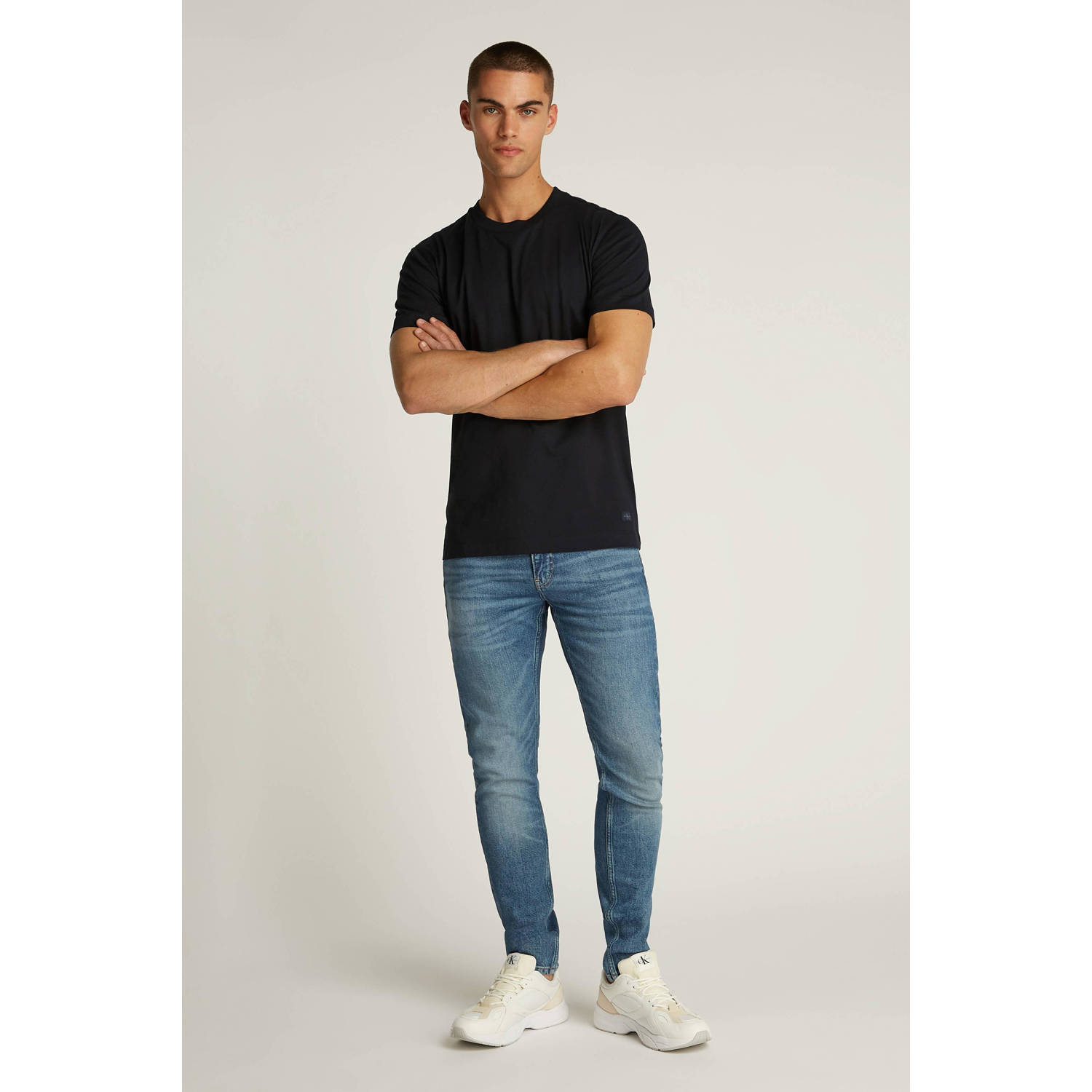 CALVIN KLEIN JEANS T-shirt zwart