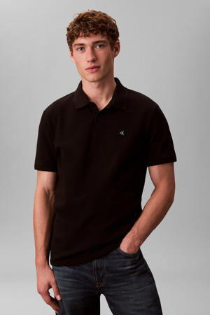 regular fit polo zwart